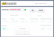 Proxy Panel with One Key access!